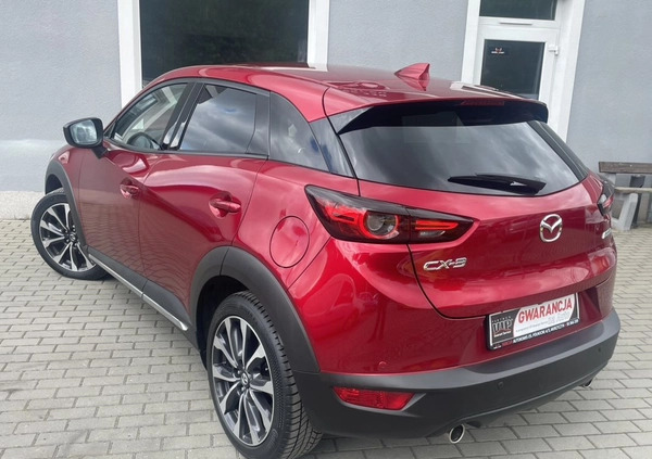 Mazda CX-3 cena 77500 przebieg: 144000, rok produkcji 2020 z Tarnów małe 596